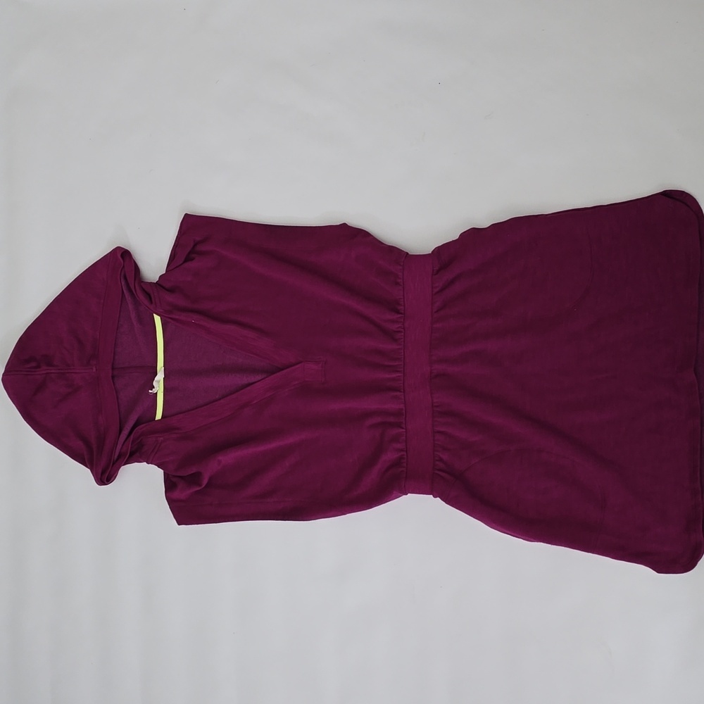 Anthropologie Daily Practice Komi Hooded Mini Lounge Dress - Picture 4 of 8